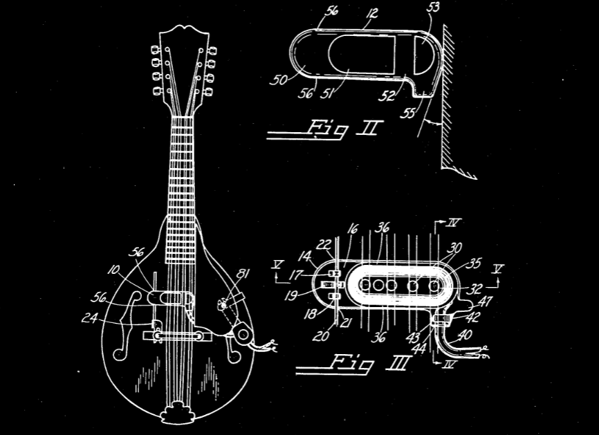 DeArmond’s “Pickup and Volume Control” Patent